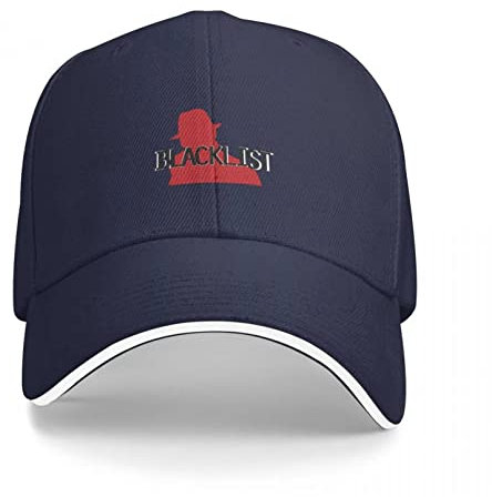 Baseballmütze Die Blacklist-Zeichnung Klassische Baseballmütze Luxus-Mann-Hut Sonnenhut Custom Cap Caps Damen Herren