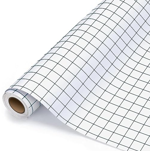 ImnBest Film de transfert pour traceur de film vinyle – 30,5 x 1510 cm – Compatible avec Cri-cut, Silhouette Cameo, Cricut – Idéal pour décoration de fête, gobelet