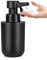 Gaethra Dispenser Sapone Bagno a Tocco Leggero, Nero, Dispenser Sapone Cucina con Sensore, Impermeabilità IPX5, Porta Sapone Bagno per Bagno e Cucina – 270 ml