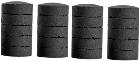 ifundom 2 Set Carbone di Legna da Picnic Campeggio Griglia Carbone Multifunzionale Essenziale da Cucina Carbone All'aperto Stufa A di Legno Black 10 Pezzi * 2