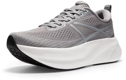 ALLSWIFIT Dam löparskor för vägar kudde tennisskor halkfria bekväma lätta gym träning atletisk båge stöd promenader sneakers aktiv 5K