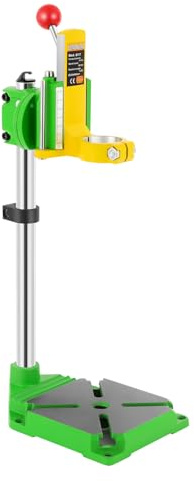 MEHOOSPVN borrstativ roterbart 90° vridbart, borrställ handborrpress-stativ, multifunktionellt vertikalt borrstativ borrmaskiner, verktygsstativ vridbart med arbetsbord, robust och bekvämt