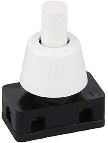 K M Electronics® MINI Miniature 2A 2 AMP ON Off Mains 240V Push Button Press Switch LAMP Light