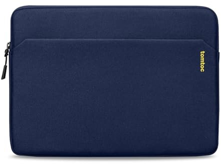 tomtoc Slim Tasche Hülle für 15-Zoll Neu MacBook Air M4/A3241 M3/A3114 M2/A2941 2025-2023, 15 Zoll Microsoft Surface Laptop 7th Edition (Copilot+ PC)/6/5/4/3, Wasserabweisend Laptoptasche Laptophülle