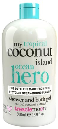 Treacle Lune Bain De L'Île De Noix De Coco Et Gel Douche 500Ml