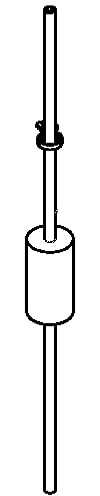 5304500517 Washer Water-Level Pressure Switch Hose Genuine Original Equipment Manufacturer (OEM) part