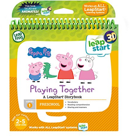 LeapFrog 460403 Peppa Pig 3D Story Book Lernspielzeug, Mehrfarbig, Einheitsgröße