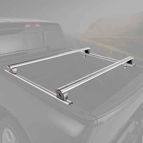 Menabo Dachträger kompatibel mit VW Amarok Laderaumrollo-Querträger Ladeflächenträger