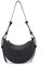 CHAMAIR PU Leder Halbmond Tasche Damen Neue Crossbody Bag mit 2 Verstellbaren Riemen Moden Kleine Handtasche Damen Umhängetasche Qualität Moon Bag Shoulder Y2k Tasche