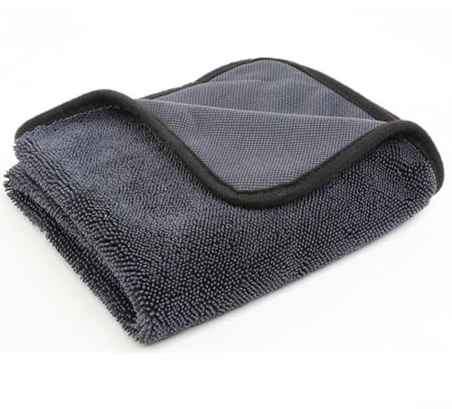 CashMuch Serviette de séchage en microfibre absorbante pour voiture, 30 x 40 cm, chiffon de nettoyage à séchage rapide, sans traces et doux pour un usage domestique