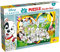 Lisciani - DISNEY PUZZLE - 101 Dalmatiner - Entwicklungspuzzle für Kinder ab 4 Jahren - 60 Teile - 2-in-1: Frontplatte mit Disney'101 Dalmatiner Muster zum Zusammenbauen und Umgestalten