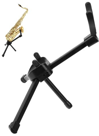 Saxophonständer Saxophonhalter Aufbewahrungsständer für Saxophon Ständer für Altsaxophon Desktop-Altsaxophon-Rack Ornament-Präsentationsständer Hausbedarf Saxophon liefert falten
