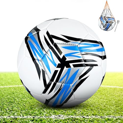 KWJEIULSOQ Fussball Grösse 4, Fussball Spielball Trainingsball, Fußball Kinder Unisex fußball GrößE 4, fussbälle Geeignet für den Amateur- und Profibereich