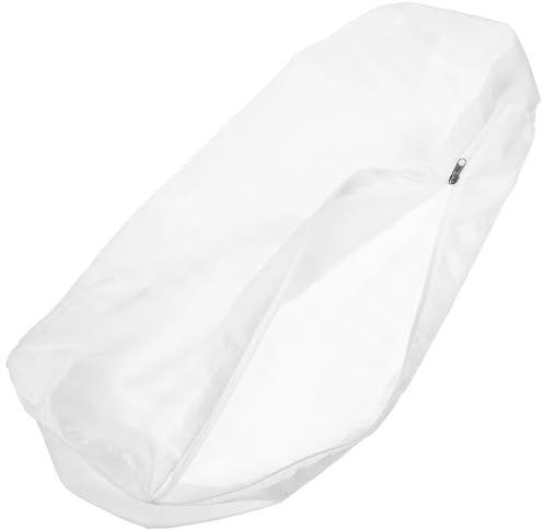 POPETPOP Neck Roll Pillow Case Bolster Pillow Cover with Zipper 15.74 Inch Cylindrical Cover for Round Couch and Bed Pillows Soft Inner Sleeve
