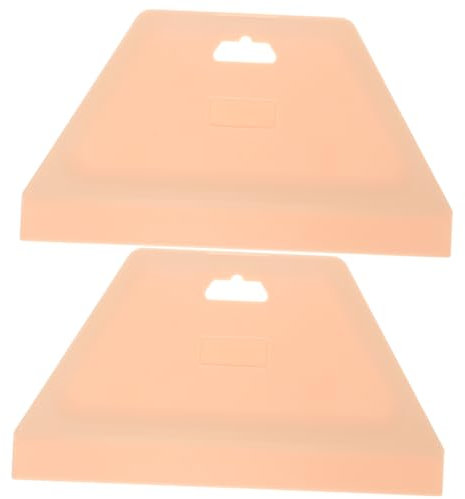 HOMSFOU 2pezzi Strumento Raschietto Per Parati Utensile Per Applicazione Pellicole e Vetri Kit Professionale Per Migliorare Installazioni e Finiture Ergonomico e Resistente