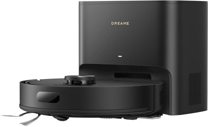 DREAME D20 Air Plus Robot aspirapolvere e scopa con aspirazione da 20.000 Pa, tecnologia anti-nodi, stazione di scarico automatica, pulizia profonda del tappeto e navigazione intelligente, colore
