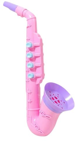 Sassofono giocattolo per bambini | sicuro e realistico,strumento sassofono musicale,per ragazzi e ragazze, casa prescolare, aula festa, gioco di ruolo, pratico