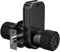 Double Sided Door Lock, iuknob Keyed Smart Door Knob for Entrance , Fence, Garden Gate, Swimming Pool,Waterproof and Weatherproof for Outdoor,Exit and Entry Security Control (Matte Black)