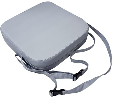 Sitzerhöhung, verstellbare Stuhlerhöhung, Kinderhöhenpolster, Küchensitzerhöhung, 34 x 34 x 10 cm, perfekt für Küchenstühle, Esstische und Restaurant-Sitzgelegenheiten