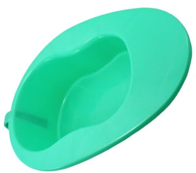SMASOLO Bassin de Lit Urinoir à Poignée en Plastique, Bassin Horizontal pour Patient Alité, Urinoir Femme Enceinte, Pot de Chambre pour Personnes Âgées, Usage à Domicile
