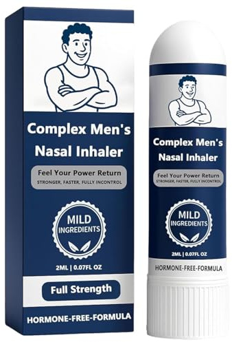 Sonivita Inhalateur nasal rafraîchissant et revitalisant pour homme – Alerté mentale instantanée et boost d'énergie