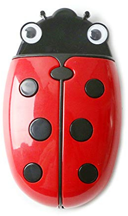 Adorable coccinelle - Boîte de rangement magnétique - Gomme - Tableau blanc - Organiseur de stylo - Accessoire de bureau