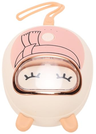 Ejoyous Scaldamani Carino, Scaldamani Elettrico Ricaricabile USB, Riscaldatore Tascabile Portatile 1500mAh, Riscaldamento Rapido 3s, 2 Impostazioni di Calore, per Ufficio, Campeggio all'aperto,