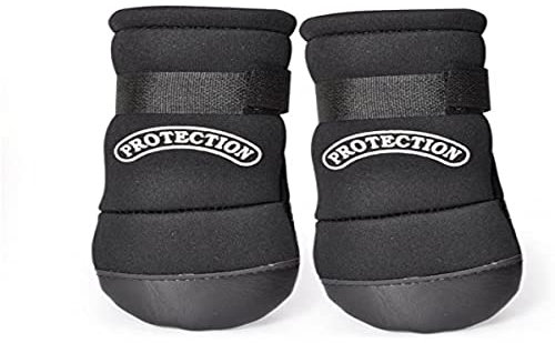 Camon Hundeschuhe aus Neopren, Größe M-7 cm, 2 Stück