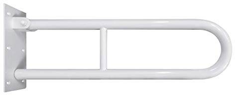 Barra de apoyo elevable en forma de U HELP 600 en blanco 60 x 25 x 10 cm