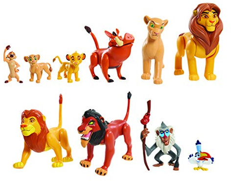 JP Lion King LNN08000 The Lion King Deluxe Simba Figure Set, Nylon/A
