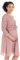 Herzmutter Robe de Grossesse élégante - Mousseline-Dentelle Robe de Maternité - pour Les Occasions festives-Célébrer-Marriage - pour Femme - 6400 (L, Vieux Rose)