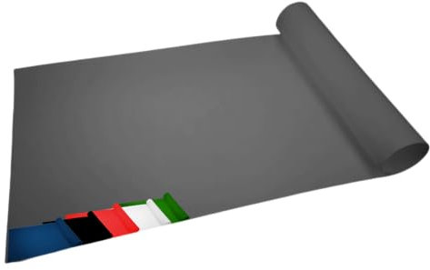 MadeInNature - Tappeto passaggio, lunghezza a scelta, tappeto rosso di cannes, bianco, grigio, nero, giallo, blu, verde - moquette, tappeto matrimonio, compleanno, … (grigio 1x4m)