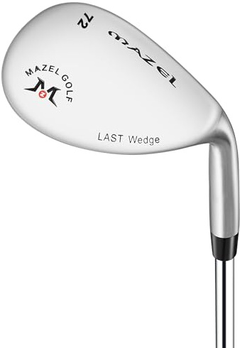 MAZEL Forged Golf Wedges for Men & Women - Golf Gap Wedge, Sand Wedge,Lob Wedge,Escape Bunkers and Quickly Cuts Strokes Around The Green,High Loft Golf Club Wedge