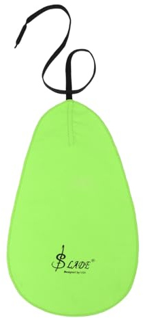 QUARKZMAN Paño de Limpieza para Saxofón, Paño de Limpieza para Clarinete y Flauta, Oboe, Limpiador Flauta Escolar Limpieza Reutilizable Sintético, Verde