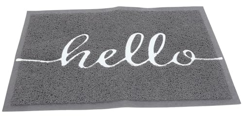 NIYANGLE Tappeto Antiscivolo Per Ingresso Con Design Minimalista E Funzione Raccogli Sporco In PVC Per
