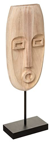 Atmosphera - Masque Safari - Bois - 15x46-5 cm