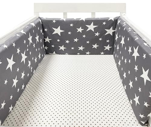 GYCF Bed Rail Cushion for Toddlers Kids, Bed Surrounds Rail Fit, Cushion Side Protectors, Fall Protection Bed Parent's Bed Guard Cushion, Rail Liner Bedside Protection,A17,150x30CM