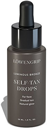 Facial Self Tanner by Löwengrip – Gradual Self Tanning Drops For Face, Mix in Your Moisturizer, Bronzer Drops – 30 ml
