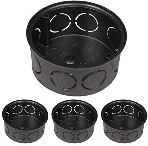 4x Abzweigdose Unterputz Set Hohlwanddosen Unterputzdosen Abzweigkasten 70x36mm