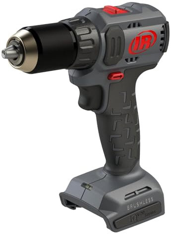 Ingersoll Rand D3141 IQV20 Bohrschrauber, 20v, Kompakt, Kabellos, Schwarz, 50 Nm Drehmoment, 180 mm Länge, 1.4 kg mit Batterie