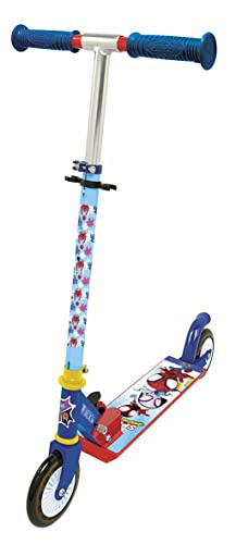 Smoby - Patinete de 2 Ruedas Spidey- máximo 50kg, Regulable en Altura, Adecuado a Partir de 5 años (7600750374)