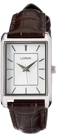 Lorus Orologio Analogico al Quarzo Donna con Cinturino in Pelle RG289VX9