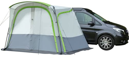 BERGER Vorzelt Sonnendach Bus │ Outdoor Zelt Autozelt Auto Zelt Vorzelt Camping Zelt für Bus Van Auto Vorzelt Bus │ Schnellaufbau Campingzelt mit Bodenplane Zelt mit Stehhöhe