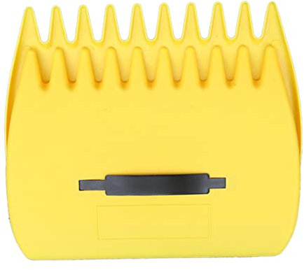 Eyccier Garden y Patio de Hojas de Hojas de Hojas de Hojas de Hojas de Hierba de Hojas recogen rastrillos de Mano para Corte de césped