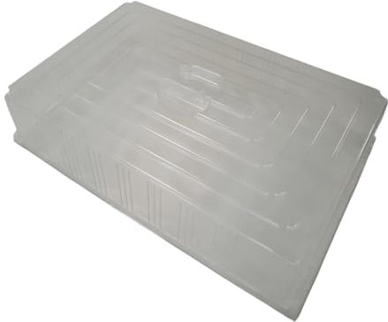 Quickpot Haube Abdeckhaube Deckel Abdeckung Schutzhaube Transparent für QuickPot - passend für Quickpot QP-24R, QP-54R, QP-150R