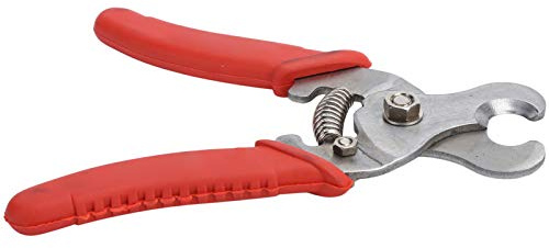 Acouto Ohrapplikator, Edelstahl-Tierohrmarkenzange für Rinder, Schafe, Arbeitssparend, Elastischer Ohrmarkenentferner, Ohrapplikator, Ohrmarkenzange, Schweineohrmarkenzange, Tierohrmarkenentfernung