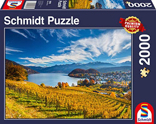 Schmidt Spiele 58953 Weinberge, 2000 Teile Puzzle