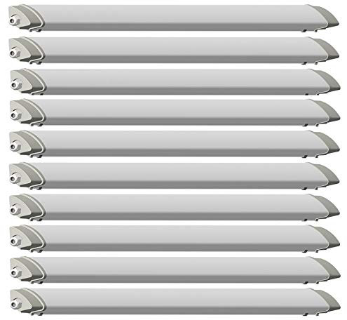 LumenTEC G13 LED Wannenleuchte, Werkstattleuchte, 36W 3600LM 120cm, IP65 Feuchtraumleuchte, Neutralweiss 170-250V, NW