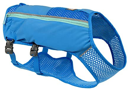 Ruffwear Trail Runner Running Weste Blue Pool M