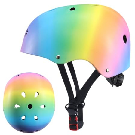 Cappello da skateboard e bici per, cappello da skateboard per bambini | Cappello da bicicletta traspirante e sicuro - Cappello da bicicletta per comodo e durevole, equipaggiamento protettivo per